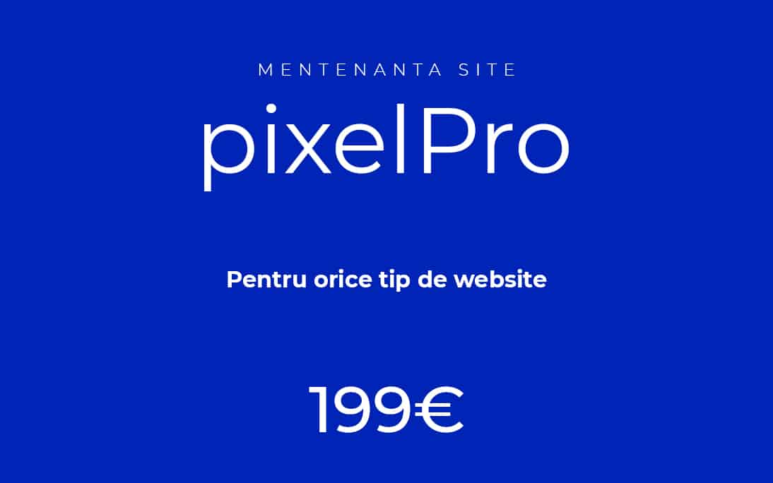 pixelpro-mentenanta