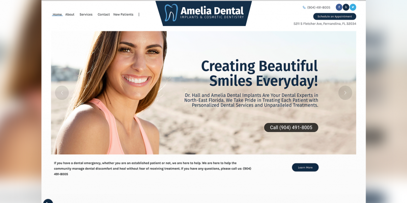 ameliadentalimplants.net